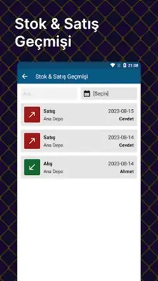 Stok Takip android App screenshot 0