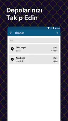 Stok Takip android App screenshot 3