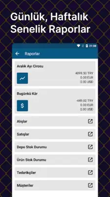 Stok Takip android App screenshot 4